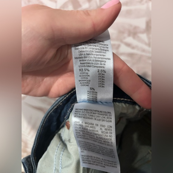 MOTHER Crop Step Fray Jeans Size 30 Premium Designer Denim - Picture 10 of 12